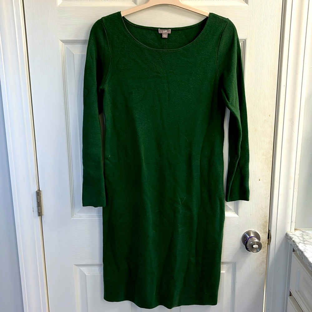 Green J.Jill shift dress
